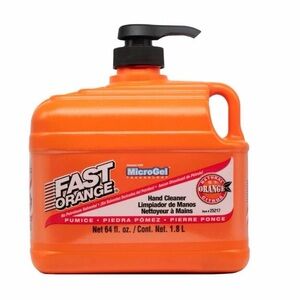 NEW Fast Orange Heavy Duty Hand Cleaner/ Pumice Lotion 64 Fl Oz jug